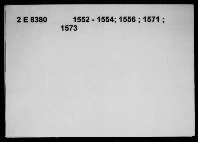 26 décembre 1552-8 septembre 1573