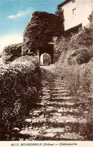 La montée de la Chèvre Morte.