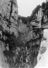 Le Vercors.- Cascade des Grands-Goulets.