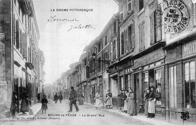 Bourg-de-Péage.- Grand'Rue.