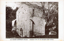 La chapelle Notre-Dame du Val des Nymphes.