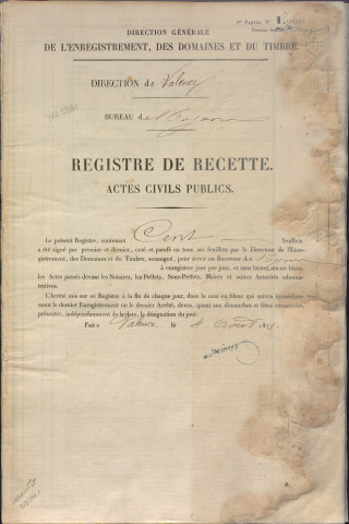  13 novembre 1871 - 11 mars 1872