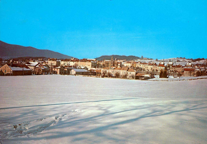 Vue générale du village.