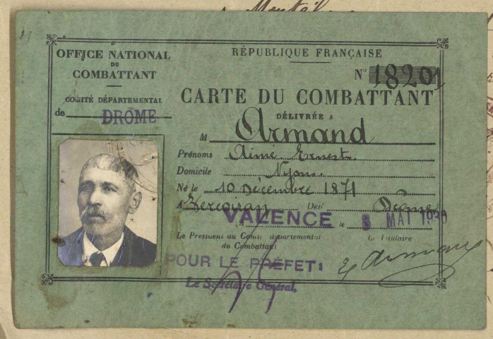 Armand, Aimé Ernest