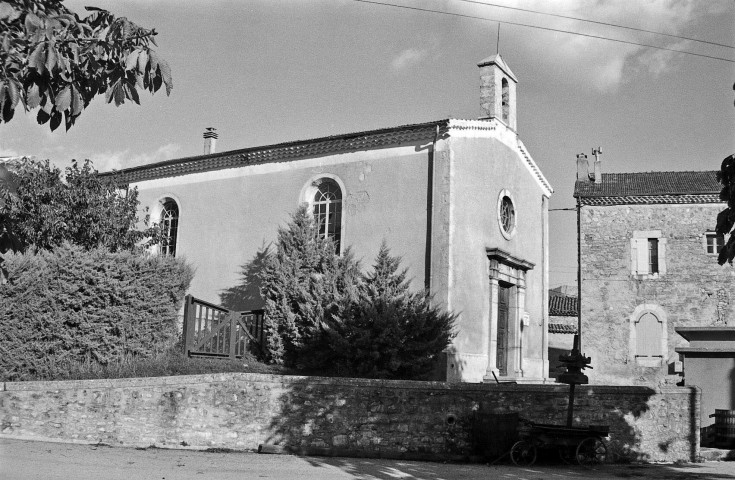 Marignac-en-Diois. - Le temple.