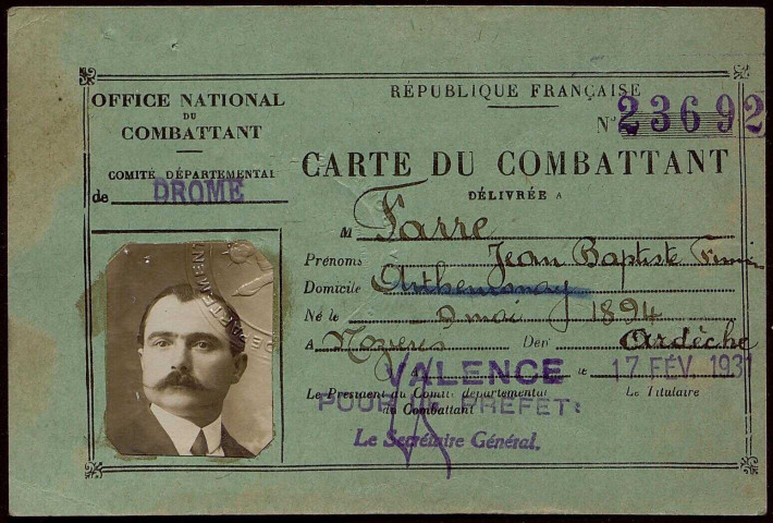 Farre, Jean Baptiste Firmin