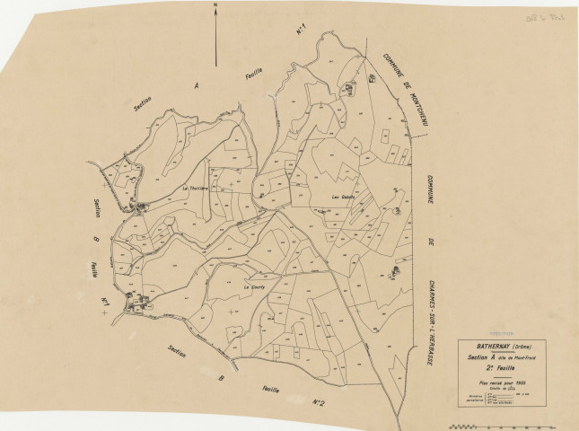 A2, Le Mont-Froid. 1933.