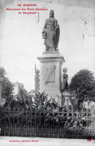 Le monument des États Généraux.