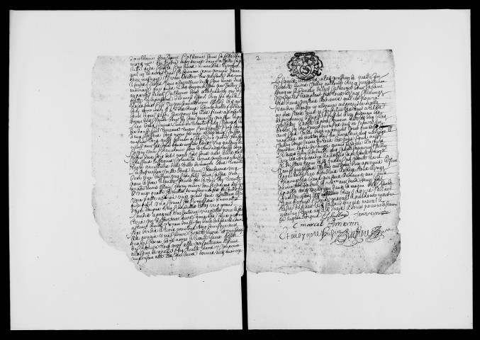 24 novembre 1688-6 décembre 1689