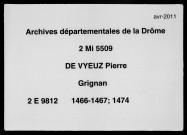 3 avril 1466-26 août 1474