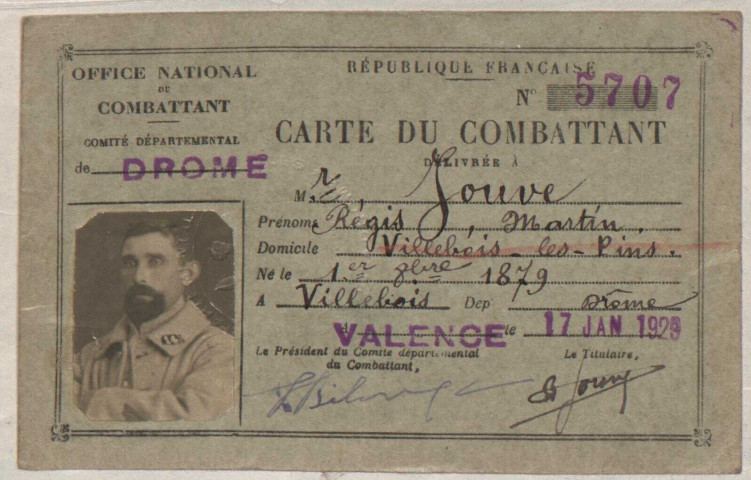 Jouve, Régis Martin