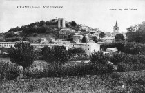 Grâne.- Vue du village.