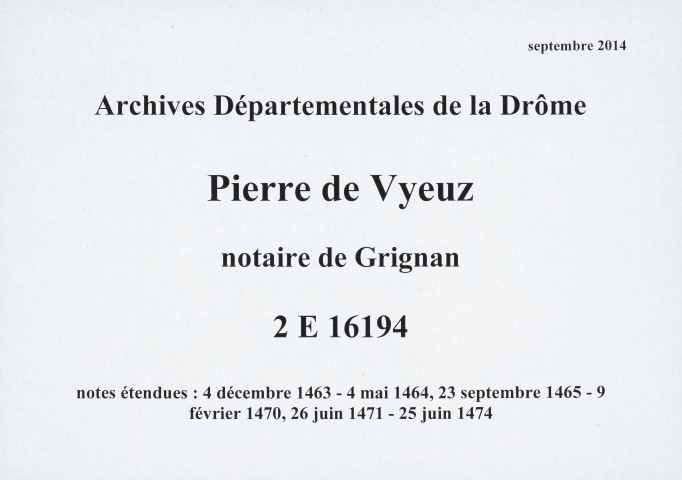 Notes étendues (1471-1474).