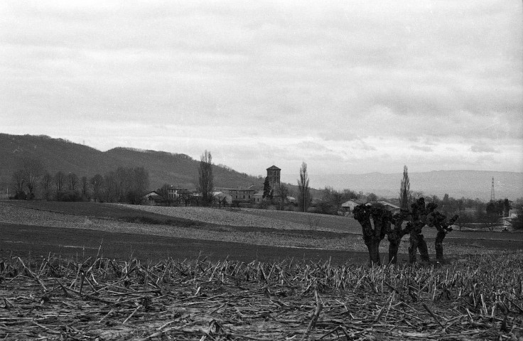 Jaillans.- Vue générale du village.