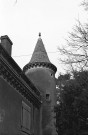 Saulce-sur-Rhône. - La tour nord du château de Freycinet.