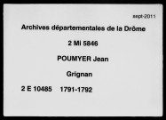 6 avril 1791-22 mars 1792