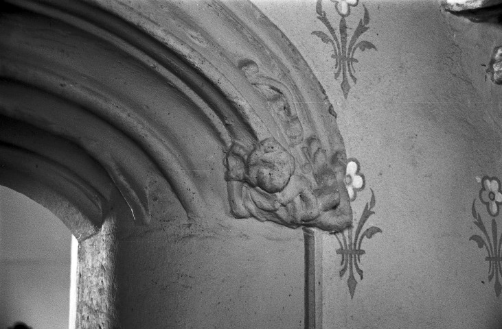 Châtillon-Saint-Jean. - Détail de porte du château Bady.