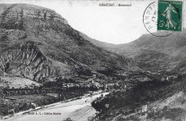 Vue panoramique du village.