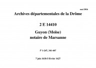 7 juin 1618-5 février 1627