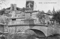 Grâne. - Pont sur la Grenette (avant 1911).