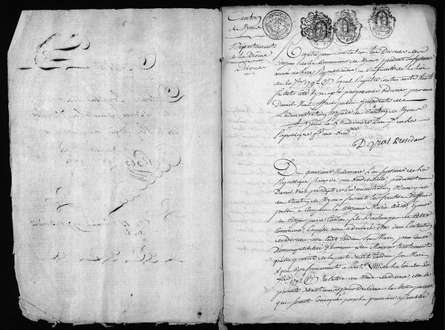 Divorces (an VII-an VIII).