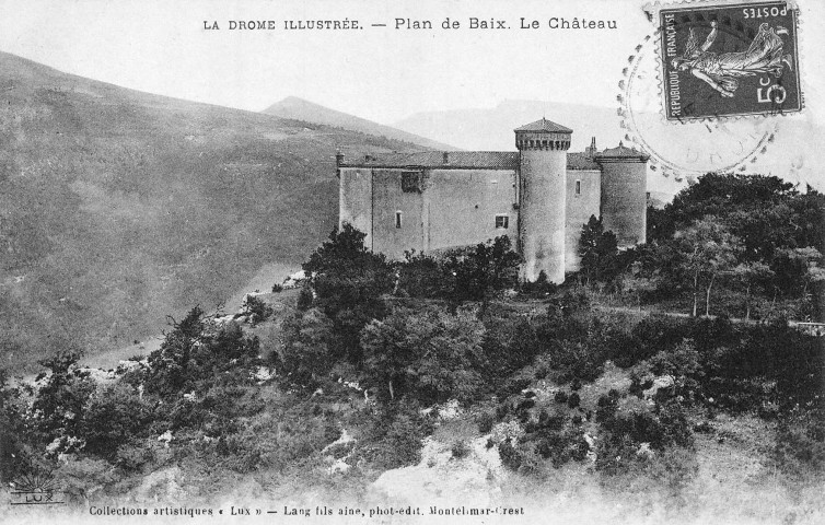Plan-de-Baix. - Le château de Montrond.