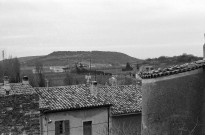 Le Pègue. - Vue du village vers l'ouest.