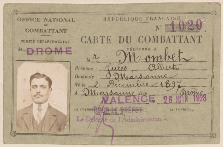 Mombet, Jules Albert