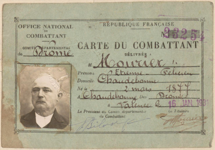 Mourier, Étienne Félicien