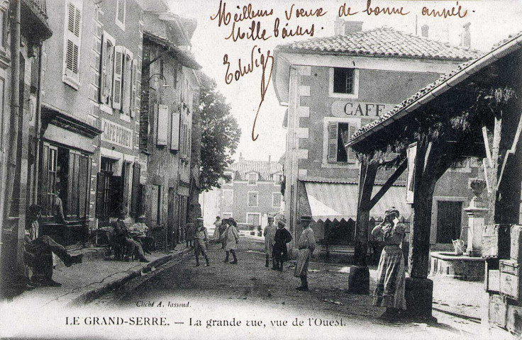 La halle, Grande Rue.