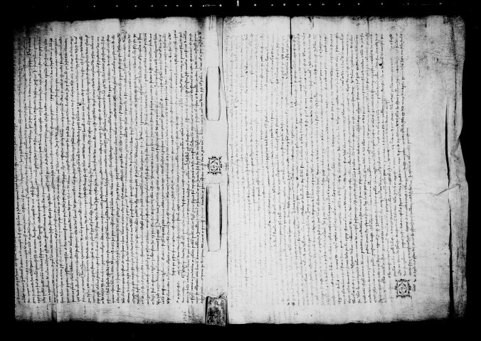 Sentence arbitrale entre Pierre Roman d'Hostun et l'abbé de Léoncel pour la montagne de Musan.