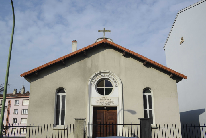 Valence.- L'église Maranatha des Frères Spirituels.