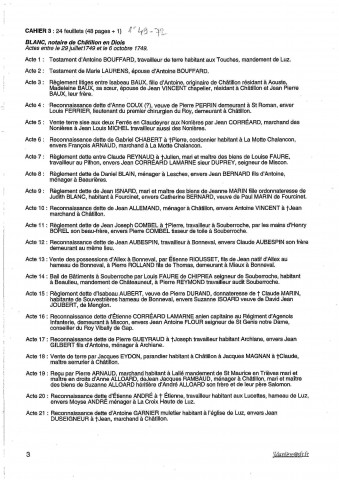 1er mai 1749-12 septembre 1750