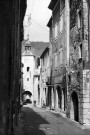 Châtillon-en-Diois.- Journée de l'association Histoire Archives Drômoises, la visite du village.