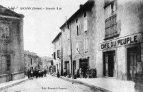 Grâne.- Grande Rue.