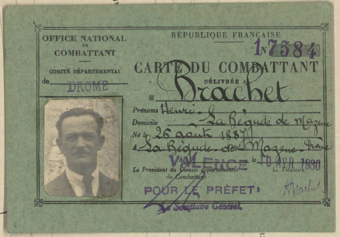 Brachet, Henri Joseph