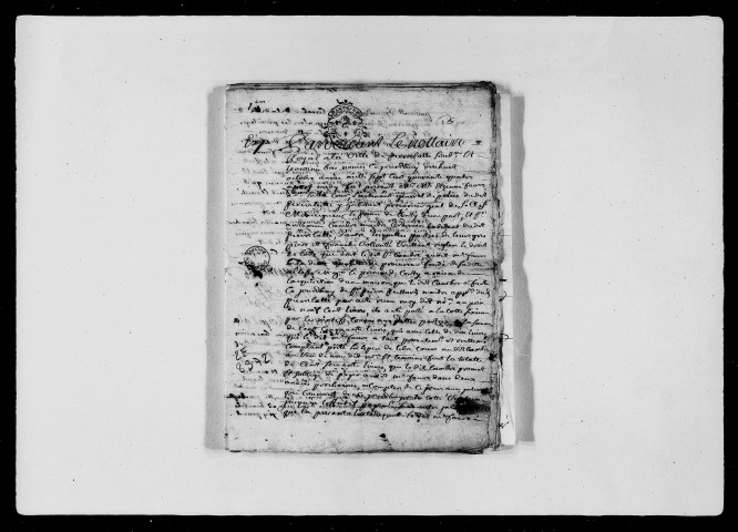 7 octobre 1744-1er juin 1746