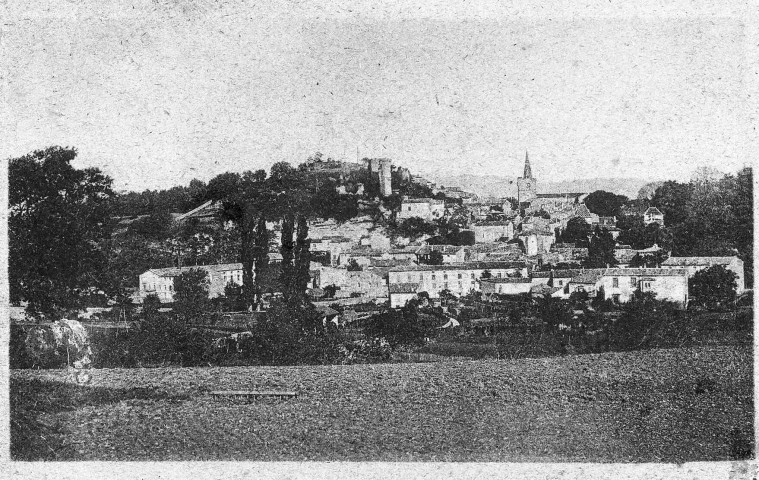 Grâne.- Vue du village.