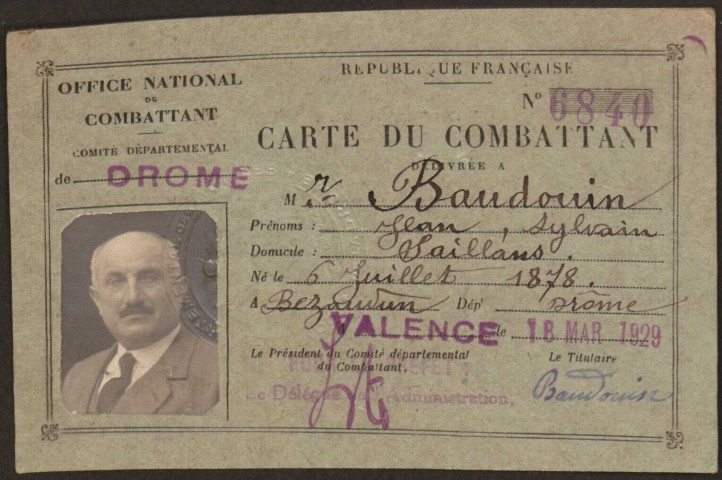 Baudouin, Jean Sylvain