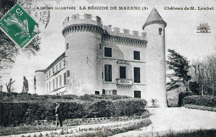 Le château d'Émile Loubet, président de la République de 1899 à 1906.