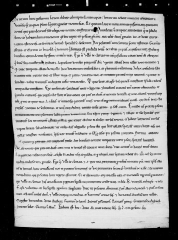 Donation par Guillaume de Clérieu.