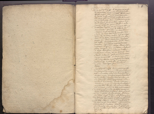 Centième denier des donations et legs.