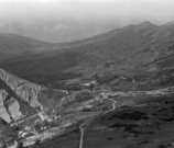 Vue aérienne du col des Roustans.