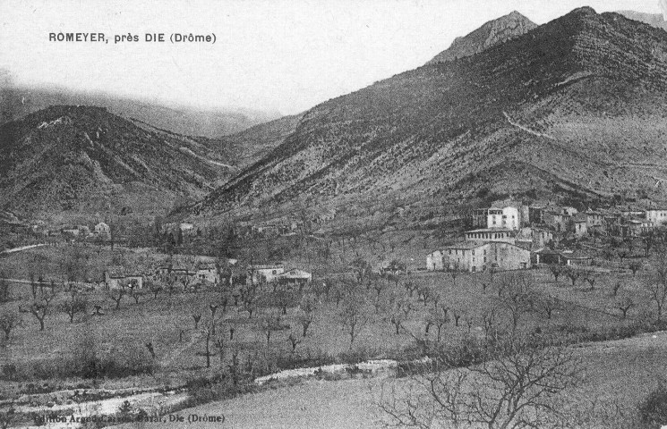 Vue panoramique du village.