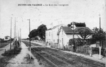 Portes-lès-Valence.- La gare de voyageurs.