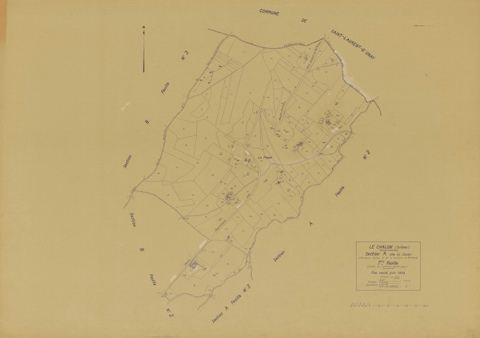 A1, Le Chalon. 1933.