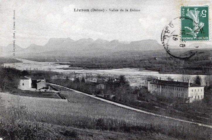 La vallée de la Drôme.