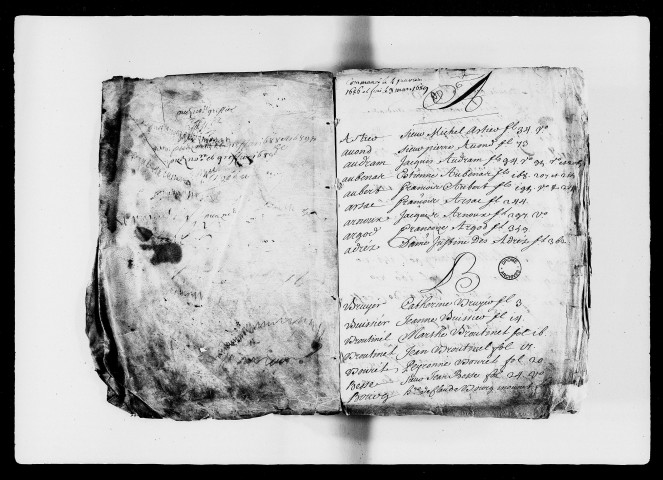 4 janvier 1686-30 août 1688