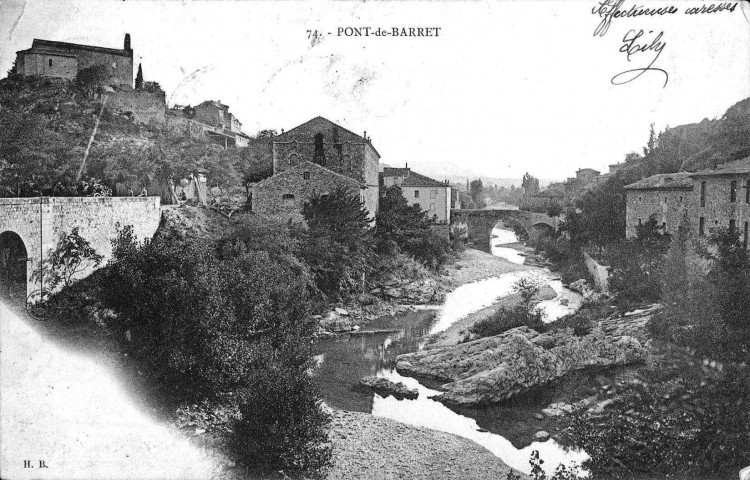 Vue générale du village.