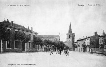 Grâne. - Place des Écoles.